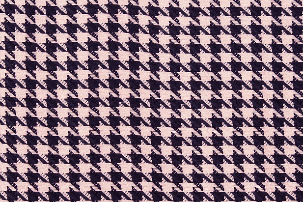 13941/Pink/Navy - Костюмная ткань